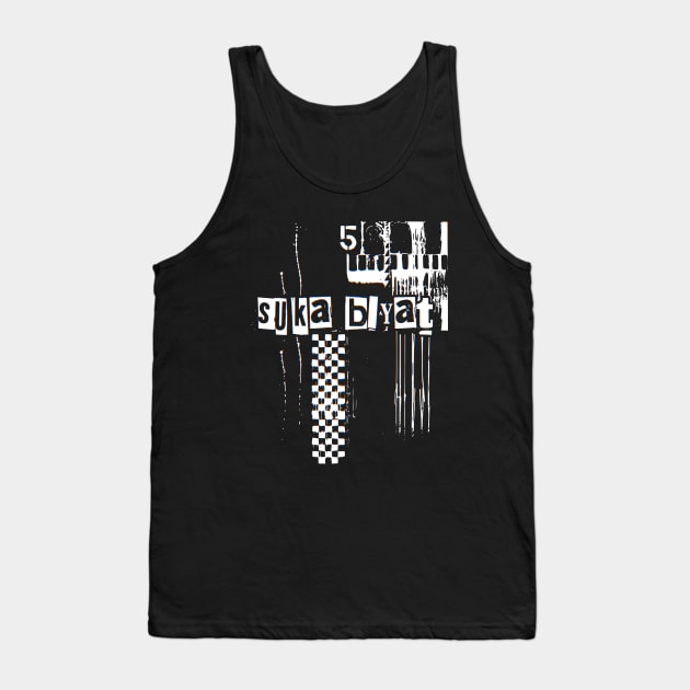 Funny quote 'suka blyat' Tank Top by Helgar